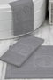 Mijölnir Orma - Grey Juego de alfombrillas de baño de 3 piezas